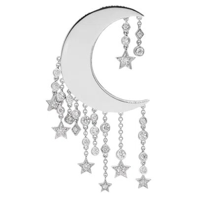 Pre-owned Ashna Mehta Plain Crescent Moon Bag Bijoux In Multi