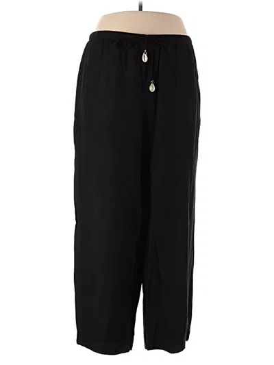 Pre-owned Ashro Casual Pants In Black