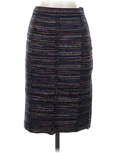 Pre-owned Ashro Casual Skirt In Purple