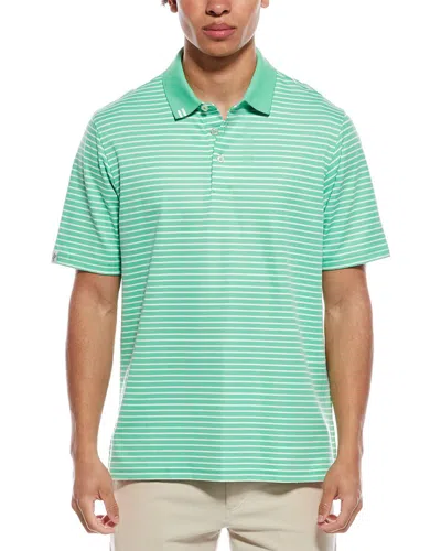 Ashworth 2bar Stripe Polo Shirt In Green