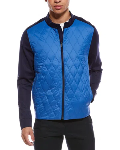 Ashworth Atlas Quilted Jacket In Blue