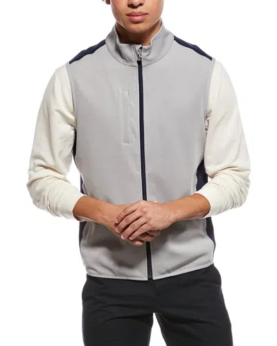 Ashworth Boulder Full Zip Vest In Gray