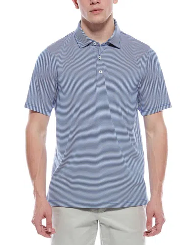 Ashworth Brunch Micro Stripe Polo Shirt In Multi