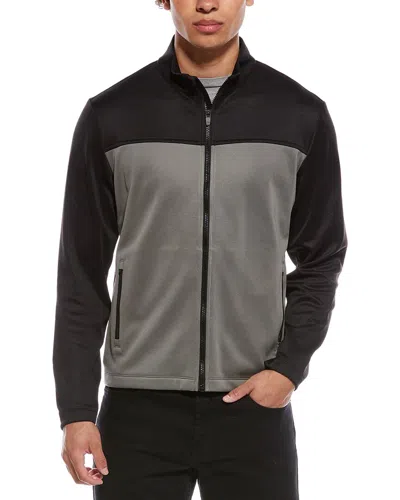 Ashworth Color Block Full Zip In Black