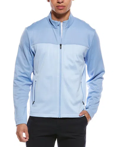Ashworth Color Block Full Zip In Blue