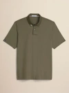 Ashworth Golf 2bar Solid Polo In Brown