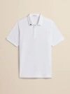Ashworth Golf 2bar Solid Polo In White