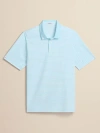 Ashworth Golf 2bar Stripe Polo In Blue