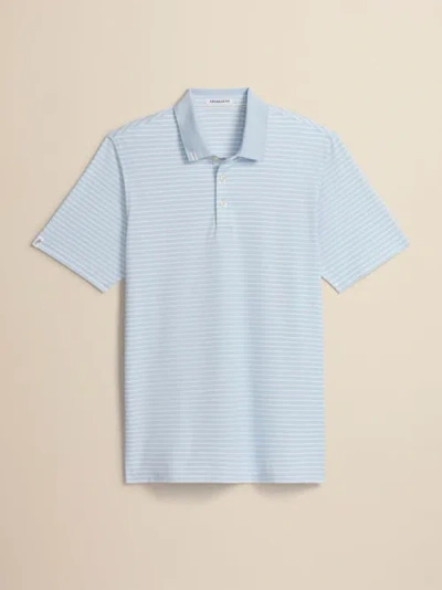 Ashworth Golf 2bar Stripe Polo In Blue