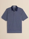Ashworth Golf 2bar Stripe Polo In Blue