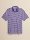 Ashworth Golf 2bar Stripe Polo In Purple