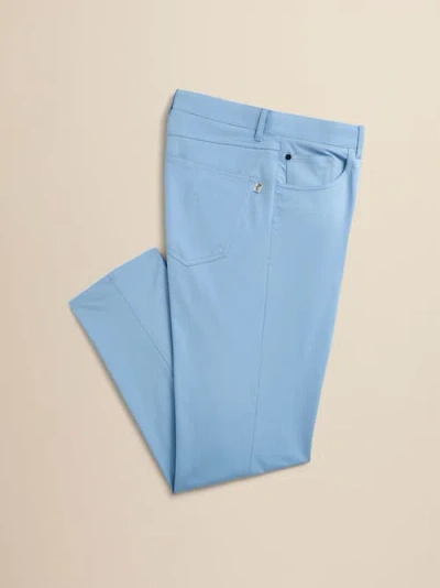 Ashworth Golf 5 Pocket Stretch Warp Pant In Blue