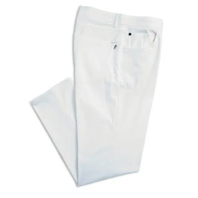 Ashworth Golf 5 Pocket Stretch Warp Pant In White