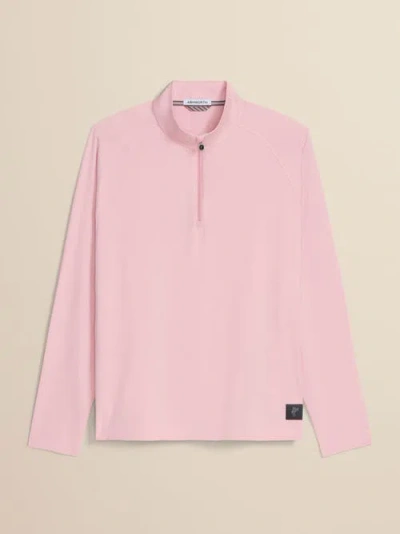 Ashworth Golf Ace Raglan 1/4 Zip In Pink