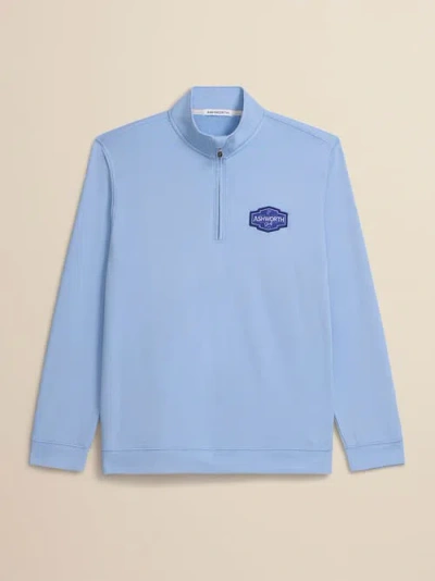 Ashworth Golf Agc Vintage 1/4 Zip In Blue