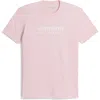 Ashworth Golf Ashworth Label Tee In Pink