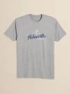 Ashworth Golf Ashworth Script Tee In Gray