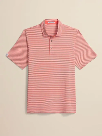 Ashworth Golf Fairway Polo In Orange