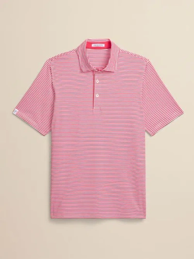 Ashworth Golf Fairway Polo In Red
