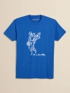 Ashworth Golf Golfman Walking Tee In Blue