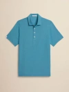 Ashworth Golf Houndstooth Polo In Blue
