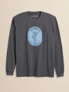 Ashworth Golf Ls Golfman Badge Tee In Multi