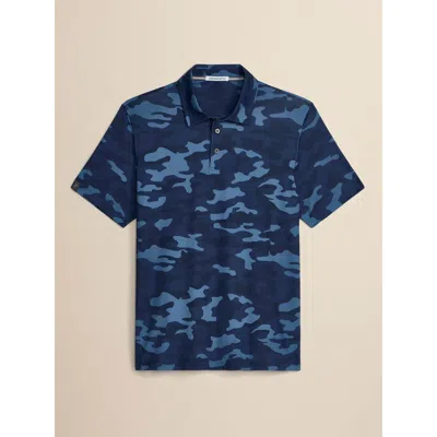 Ashworth Golf Midnight Camo Polo In Blue