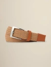 Ashworth Golf Stripe Stretch With Pebble Calf Tips In Multi