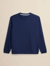 Ashworth Golf Terry Twillback Crew In Blue