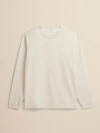 Ashworth Golf Terry Twillback Crew In White