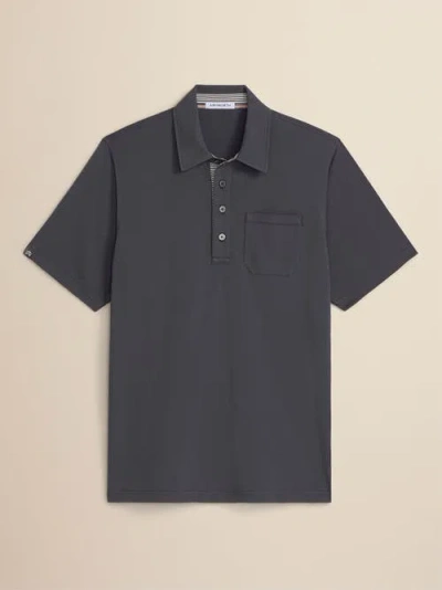 Ashworth Golf Uppers Polo In Gray