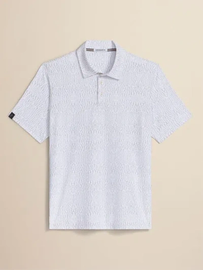 Ashworth Golf Wavy Caps Polo In Gray