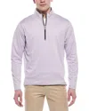 Ashworth La Jolla 1/4-zip Pullover In Pink