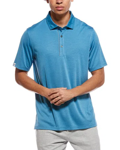 Ashworth La Quinta Polo Shirt In Blue