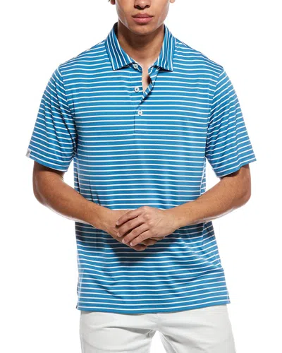 Ashworth La Quinta Striped Polo Shirt In Transparent