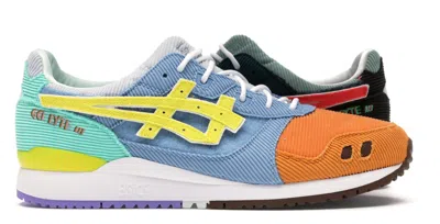 Pre-owned Asics -  Gel-lyte Iii Sean Wotherspoon X Atmos 1203a019-000 Size 8 9.5 13 In Multicolor