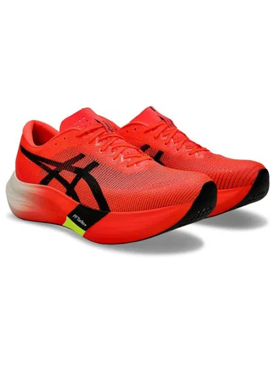 Pre-owned Asics 1013a124 600 Metaspeed Edge Paris Unisex Running Shoes Red Us 4.5-12.5 In Sunrise Red/black