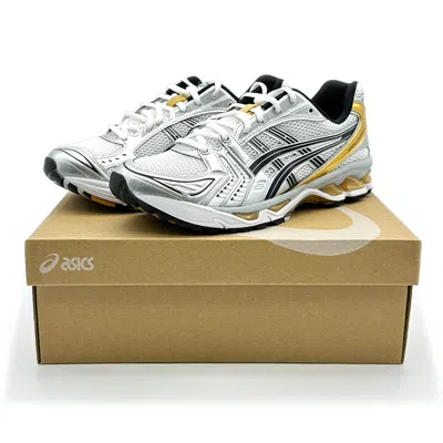 Pre-owned Asics 1201a019-102  Gel-kayano 14 White Pure Gold (men's)