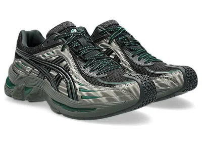 Pre-owned Asics 1202a508-020 Kiko Kostadinov  Gel-flammae Grey Black (men's) In Gray