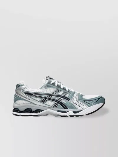 Asics 14 Mesh Panel Chunky Rubber Sole Sneakers In Multi