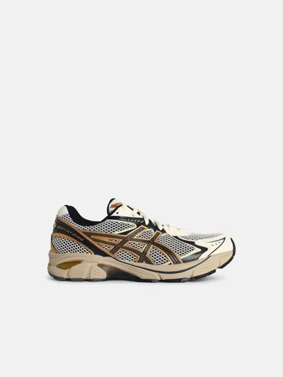 Asics '2160' Cream/pure Gold Mesh Sneakers In Multi