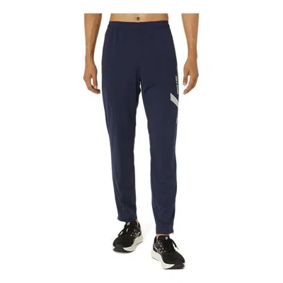 Asics A-i-m Dry Stretch Knit Pants 'midnight' In Blue