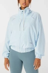 Asics Actibreeze Running Jacket In Sky, Women's At Urban Outfitters In Sky