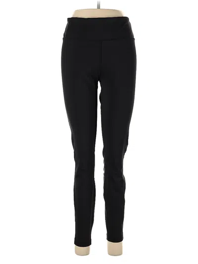 Pre-owned Asics Active Pants In Black