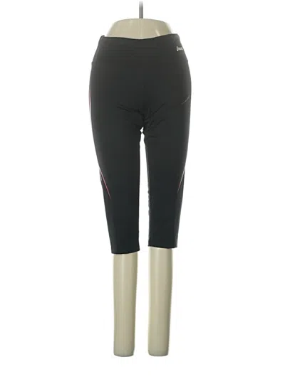 Pre-owned Asics Active Pants In Black
