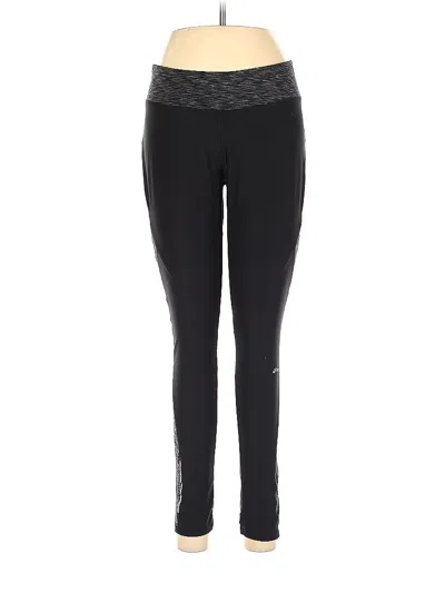 Pre-owned Asics Active Pants In Black