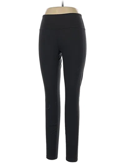 Pre-owned Asics Active Pants In Black