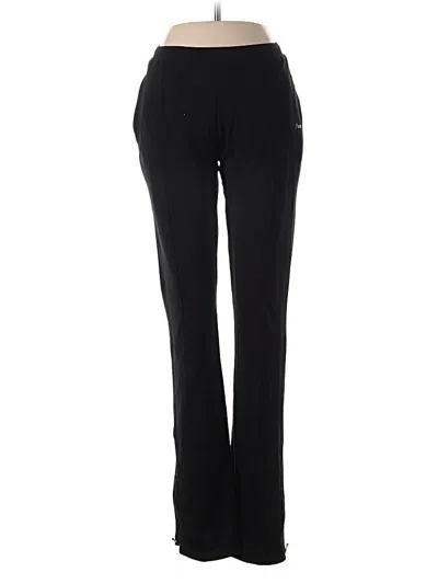 Pre-owned Asics Active Pants In Black