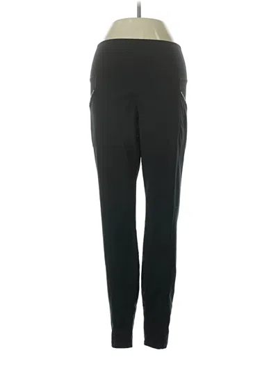 Pre-owned Asics Active Pants In Black