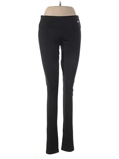 Pre-owned Asics Active Pants In Black